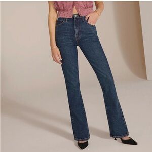 Favorite Daughter The Valentina Shortie Super High Rise Boot Jeans, Woodside